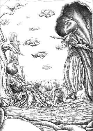 Afternoon at the Races by Meri C Fox-Szauter