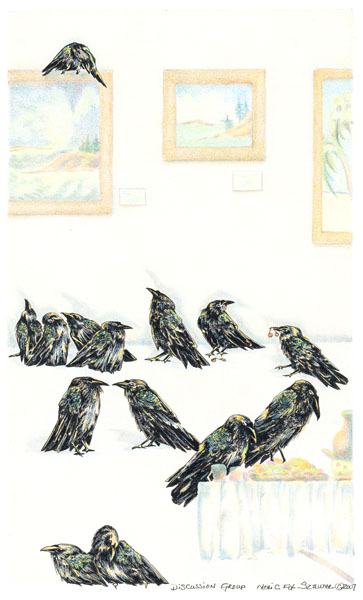 Discussion Group by Meri C Fox-Szauter